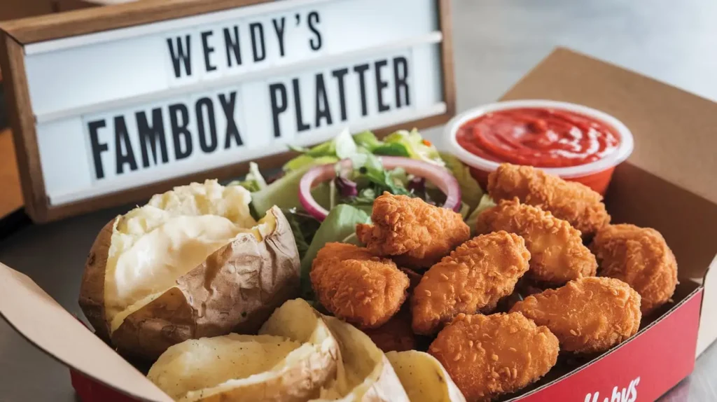 WENDY’S FAMBOX PLATTER