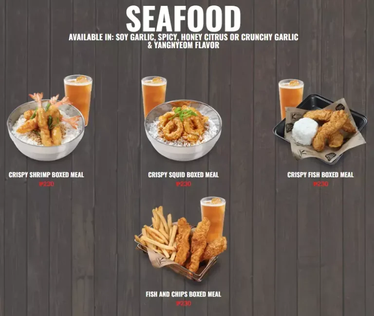 BONCHON SEAFOOD MEALS